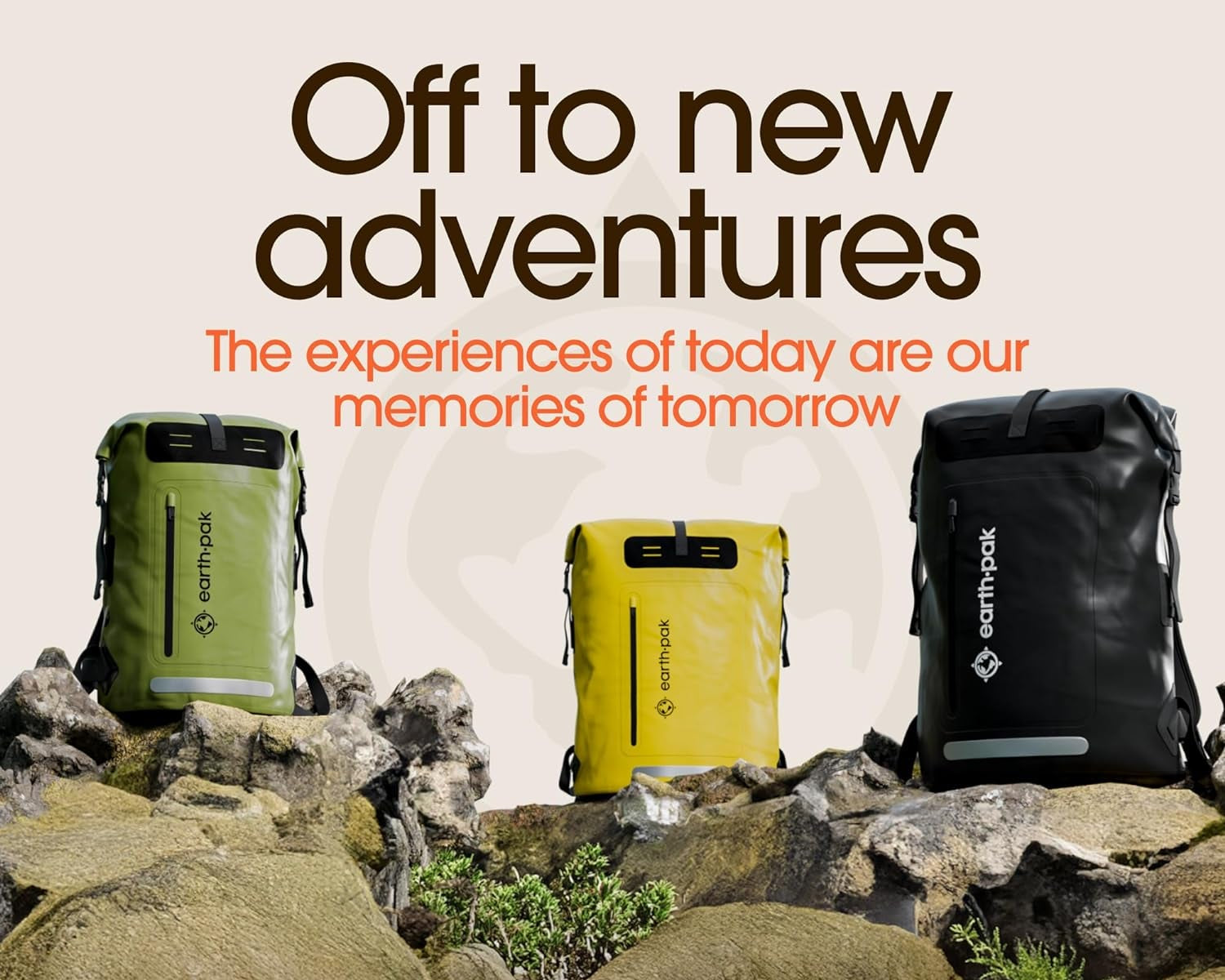 Waterproof Backpack - Heavy Duty Hiking Backpack - Roll-Top Closure Bag - Cushioned Dry Bag Waterproof Phone Case